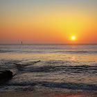 Abendstimmung am Strand auf Sylt