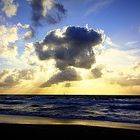 Abendstimmung am Strand auf Sylt