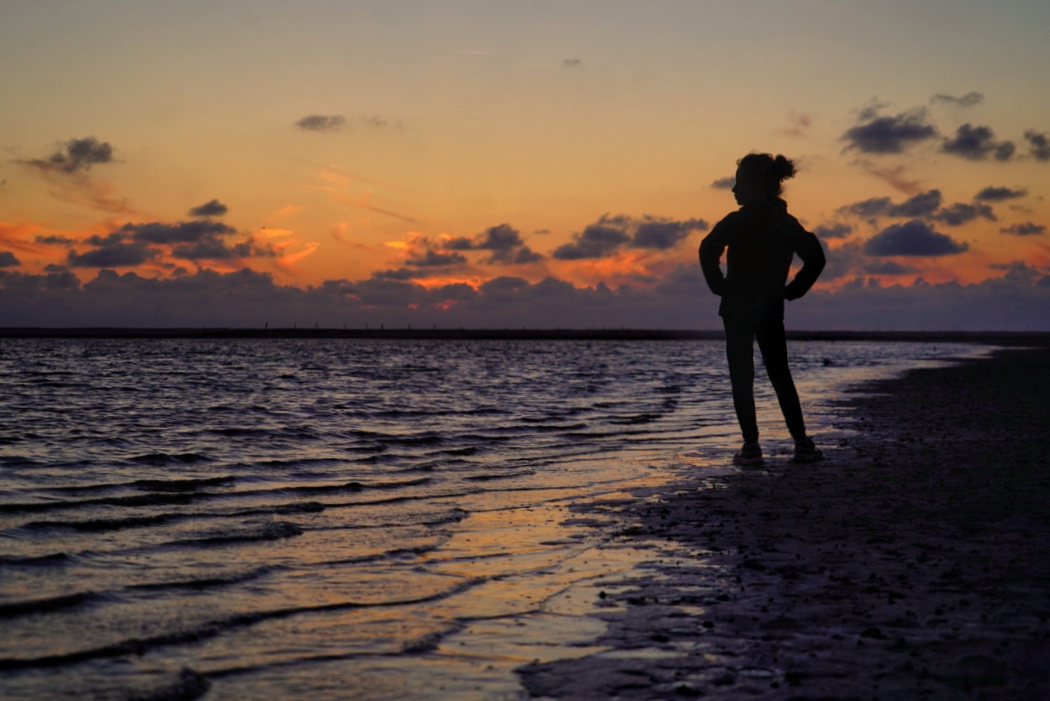 Abendstimmung am Strand 