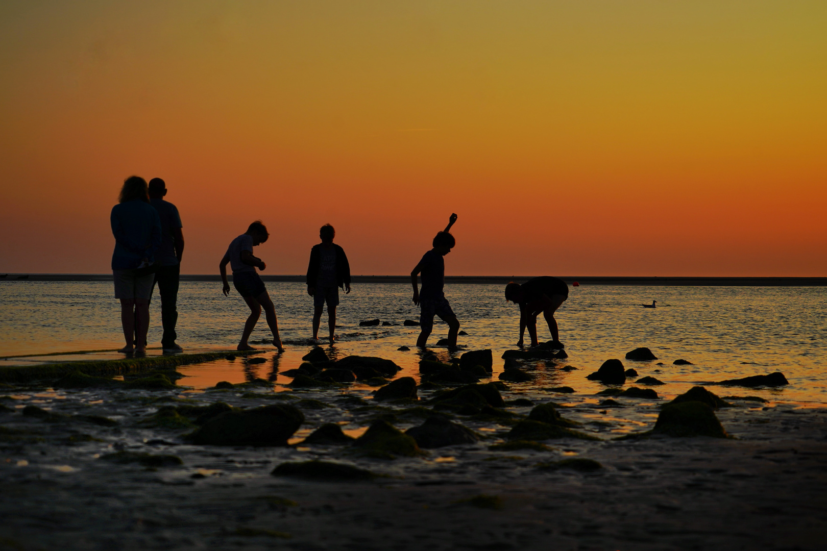 Abendstimmung am Strand... 