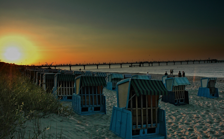 Abendstimmung am Strand