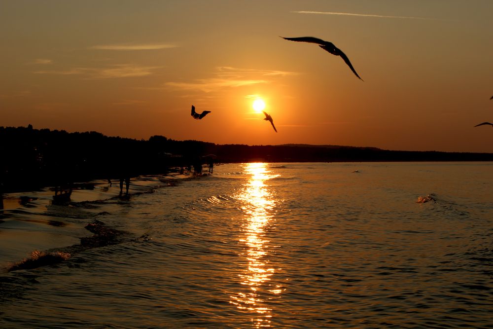 Abendstimmung am Strand