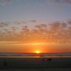 Abendstimmung am Strand von Agadir