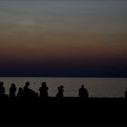 Abendstimmung am Strand von Algajola - Sternschnuppen