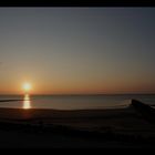 Abendstimmung am Strand von Baltrum