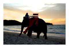 Abendstimmung am Strand von Bang Tao