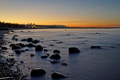 Abendstimmung am Strand von Binz