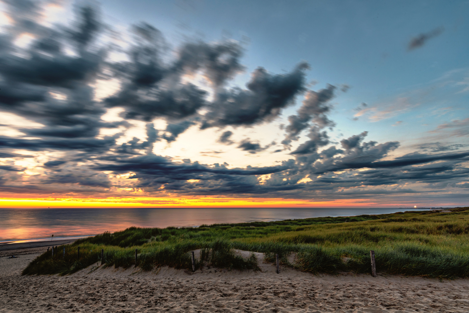 Abendstimmung am Strand von Callantsoog