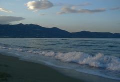 Abendstimmung am Strand von Heraklion