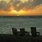 Abendstimmung am Strand von Karrokuolu