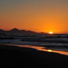 Abendstimmung am Strand von La Pared