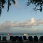 Abendstimmung am Strand von Mauritius