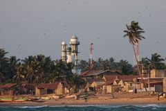 Abendstimmung am Strand von Negombo