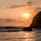 Abendstimmung am Strand von Nosara