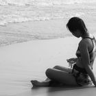 Abendstimmung am Strand von Phan Thiet