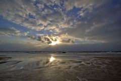 Abendstimmung am Strand von Rantum / Sylt