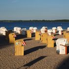 Abendstimmung am Strand von Strande