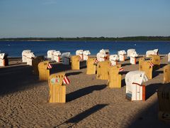 Abendstimmung am Strand von Strande