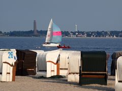 Abendstimmung am Strand von Strande