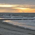 Abendstimmung am Strand von Wustrow