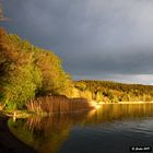 Abendstimmung am Tachinger See 