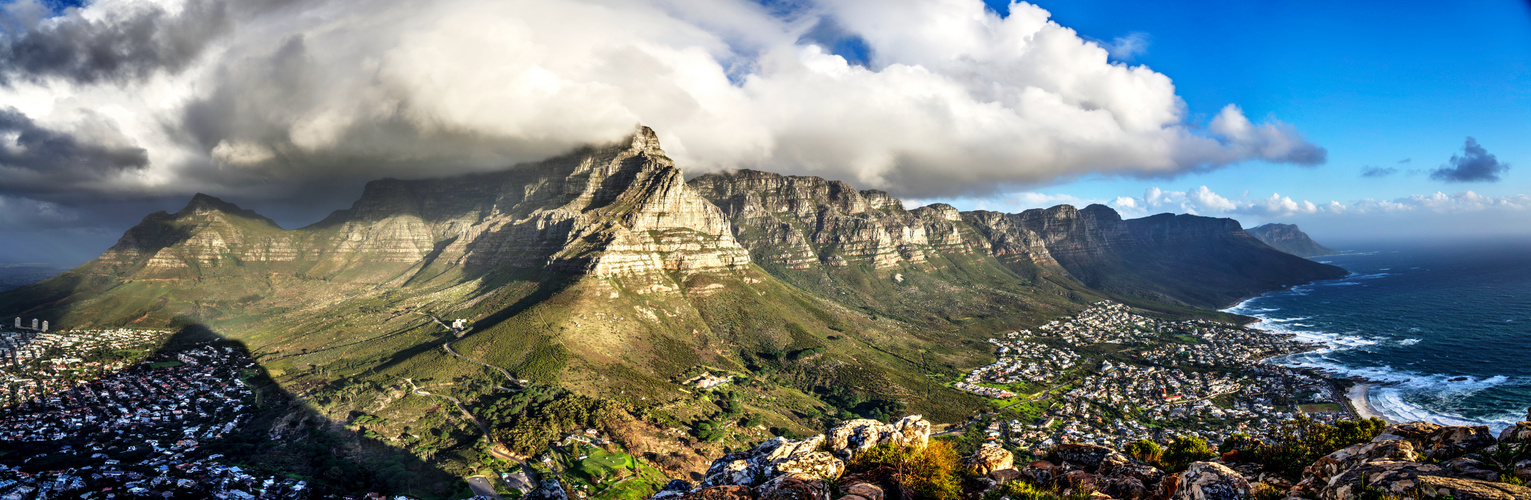 Abendstimmung am Tafelberg