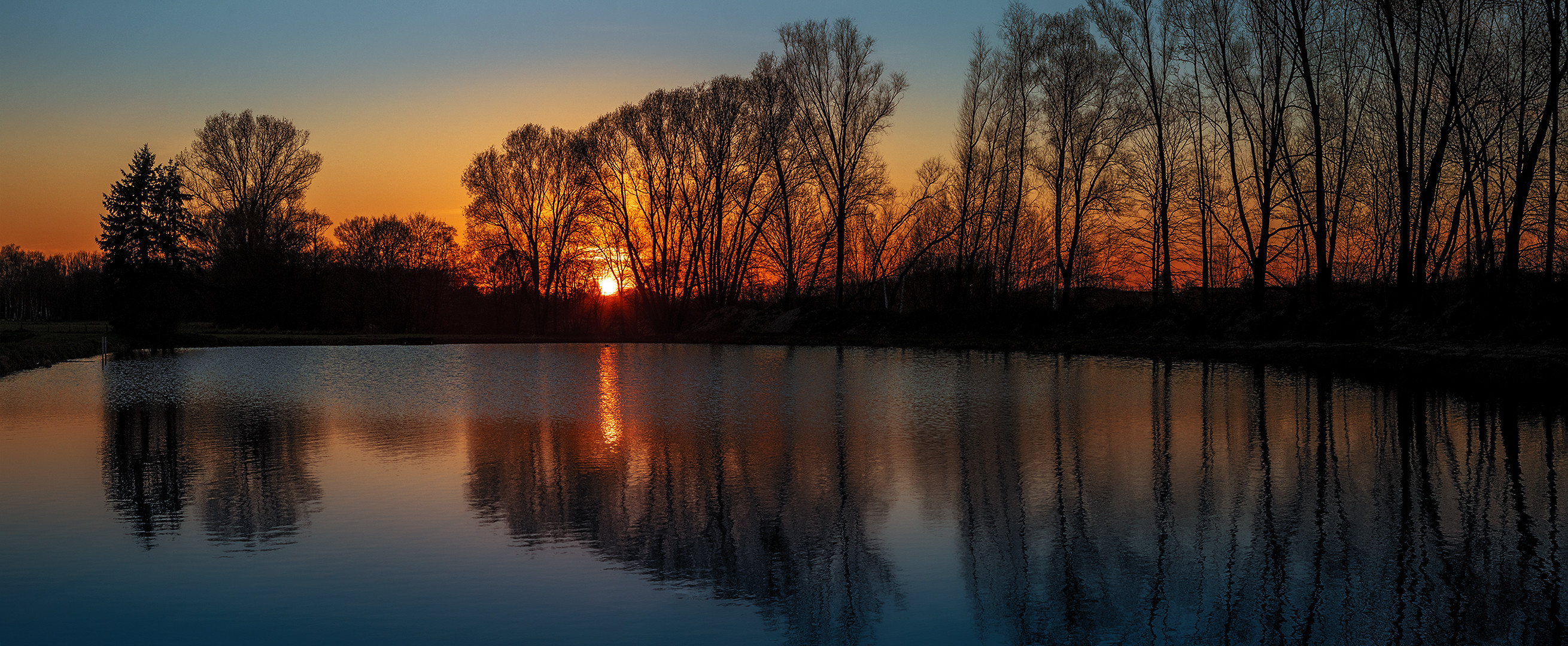 Abendstimmung am Teich 011