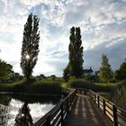 Abendstimmung am Teich