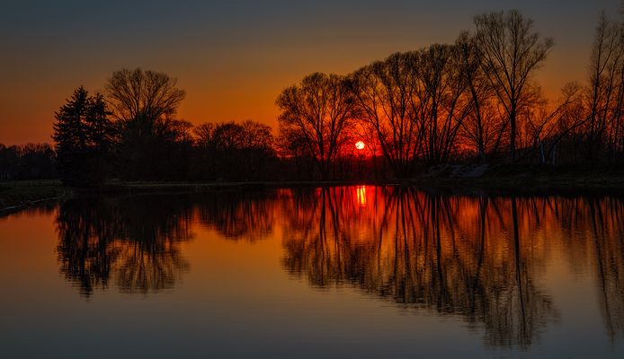 Abendstimmung am Teich 026 