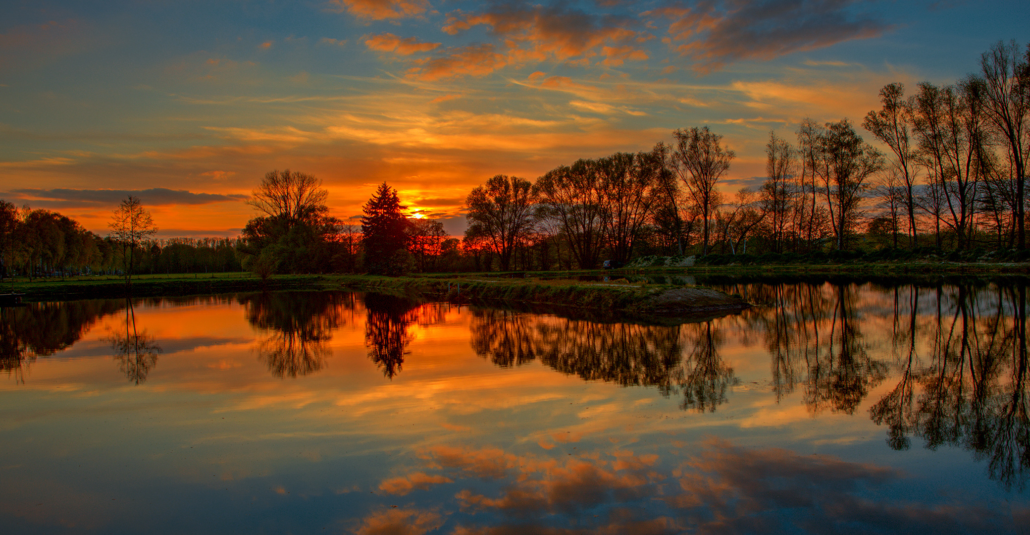  Abendstimmung am Teich 045