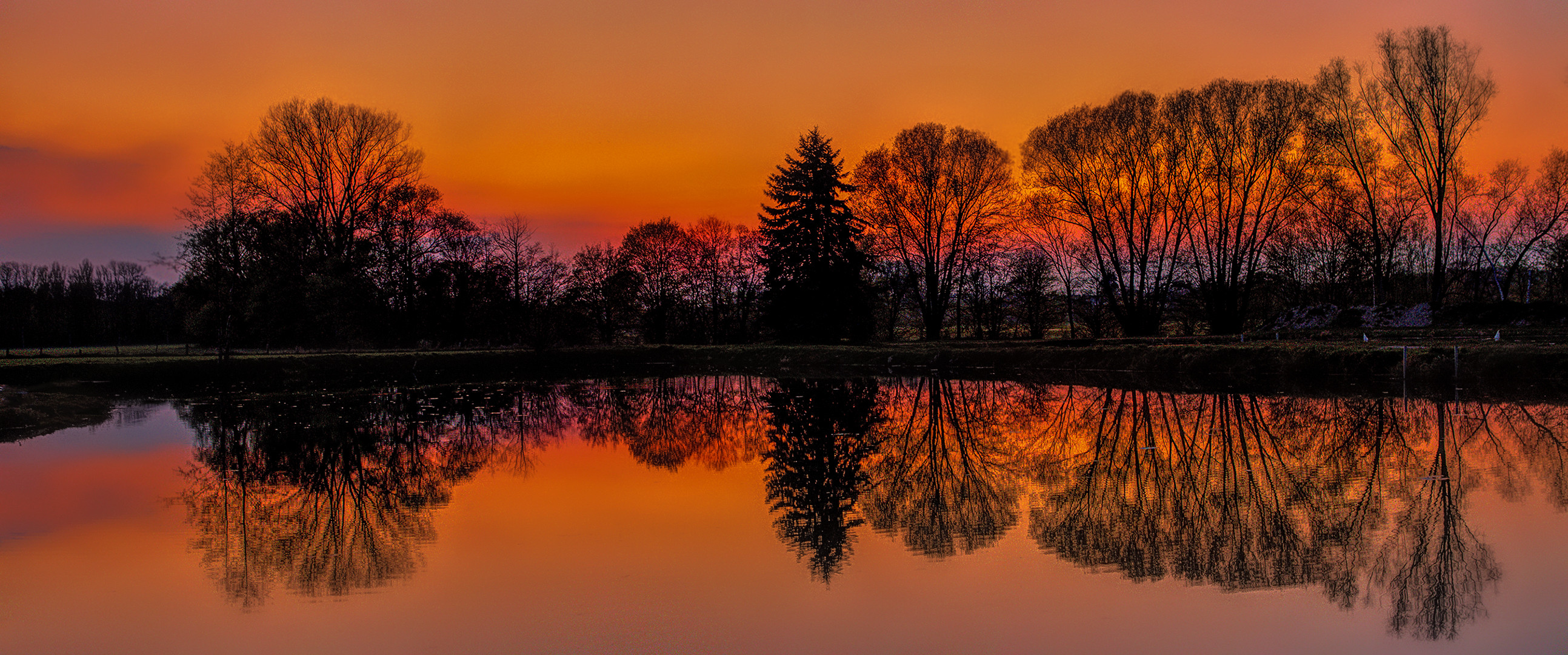 Abendstimmung am Teich 048