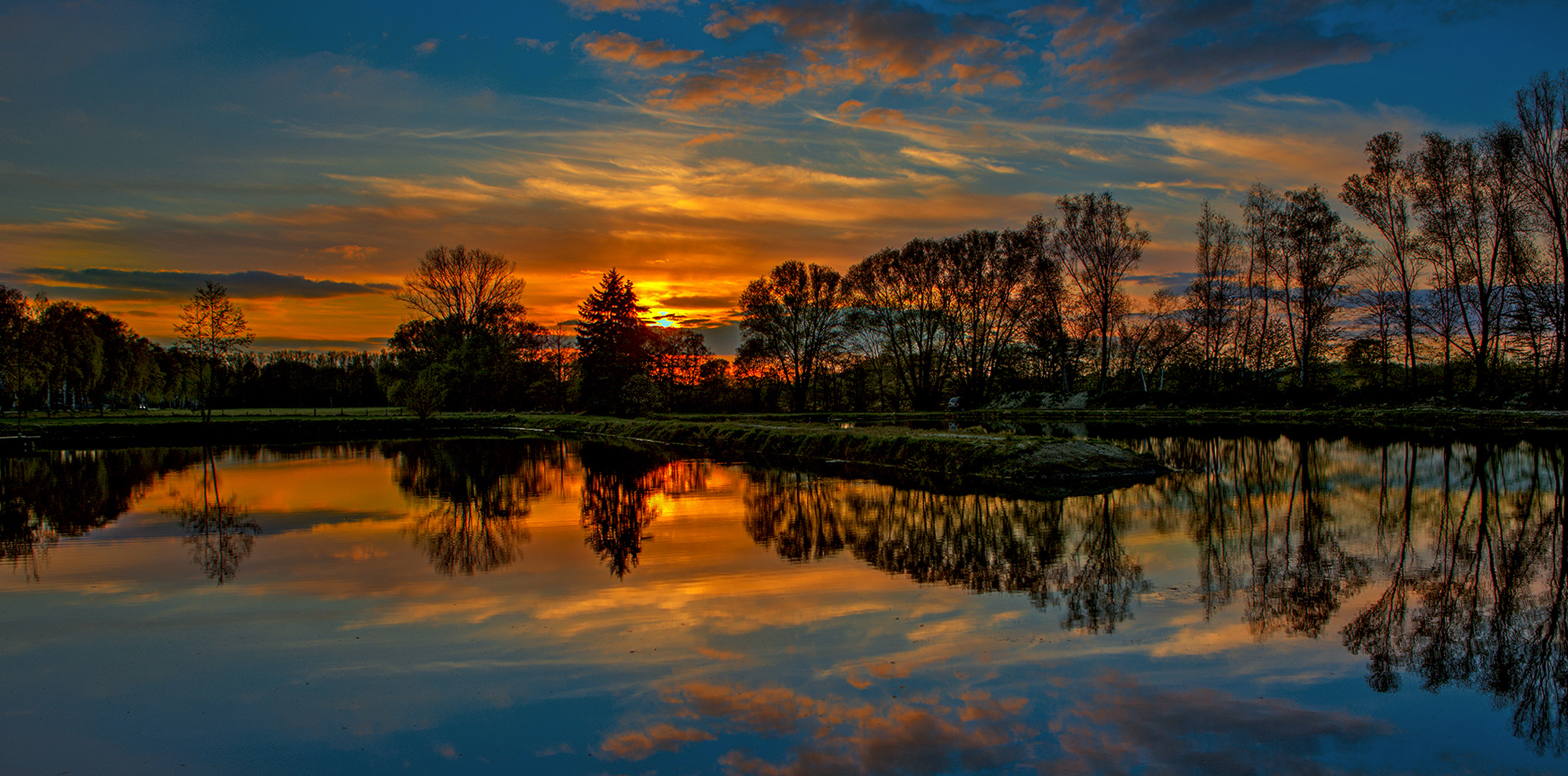  Abendstimmung am Teich 054