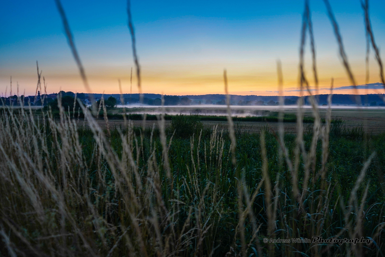 Abendstimmung am Teich