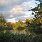 Abendstimmung am Teich