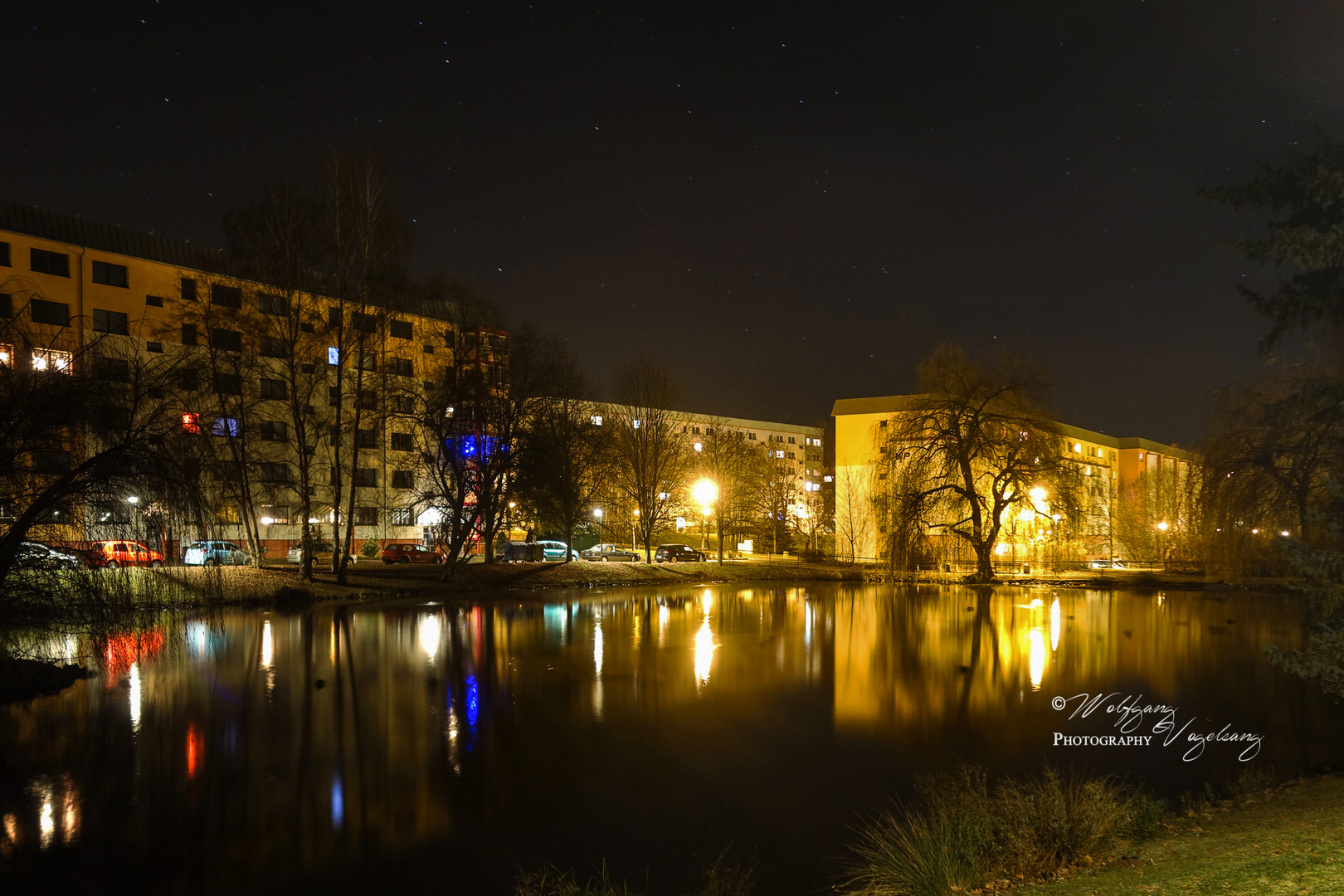 Abendstimmung am Teich...