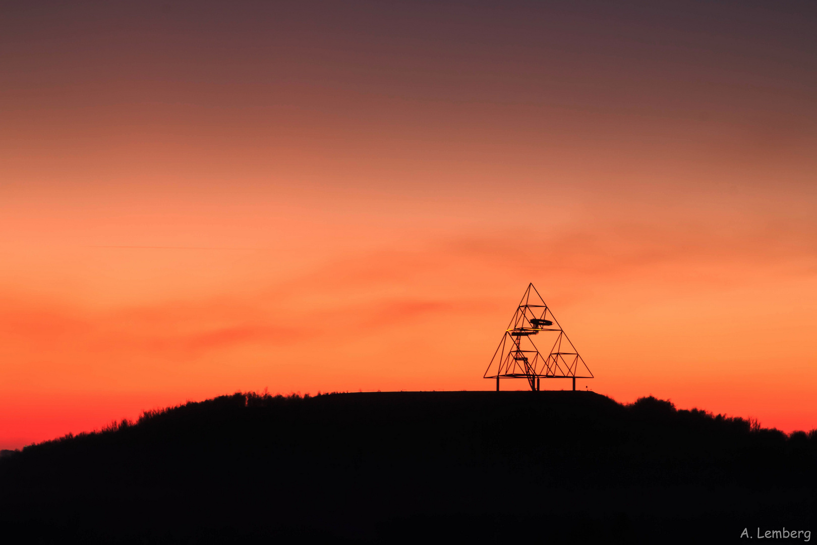 Abendstimmung am Tetraeder