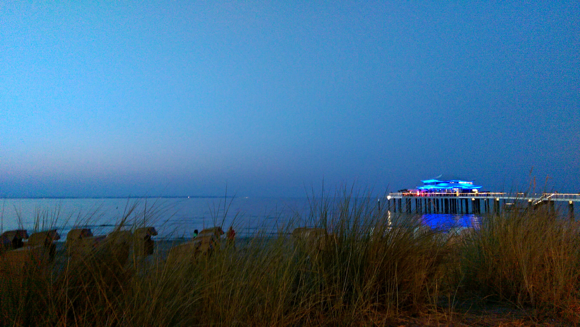 Abendstimmung am Timmendorfer Strand