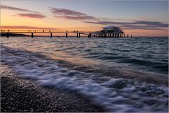 Abendstimmung am Timmendorfer Strand...