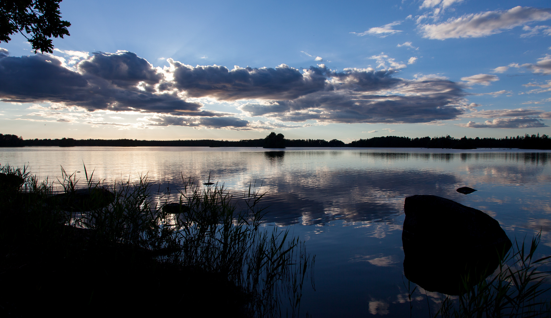 Abendstimmung am Törn