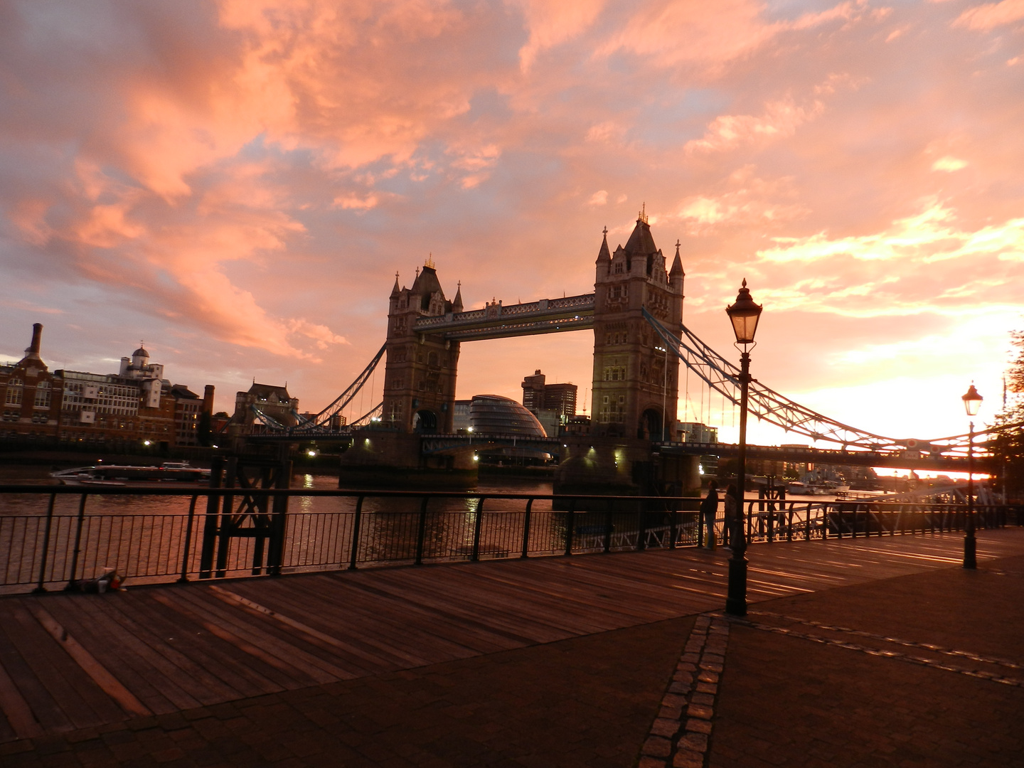 Abendstimmung am Tower Bridge