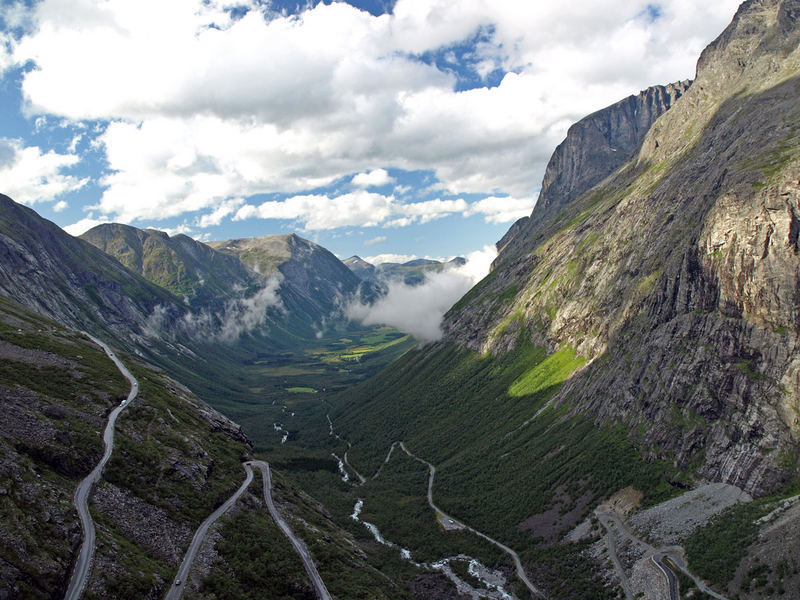 Abendstimmung am Trollstigen