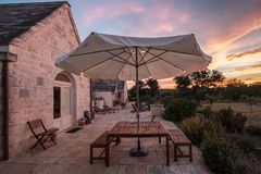 Abendstimmung am Trullo...