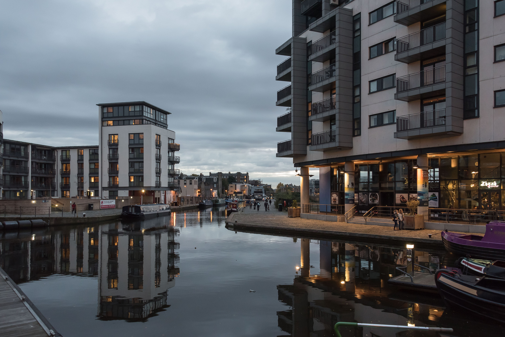 Abendstimmung am Union Canal