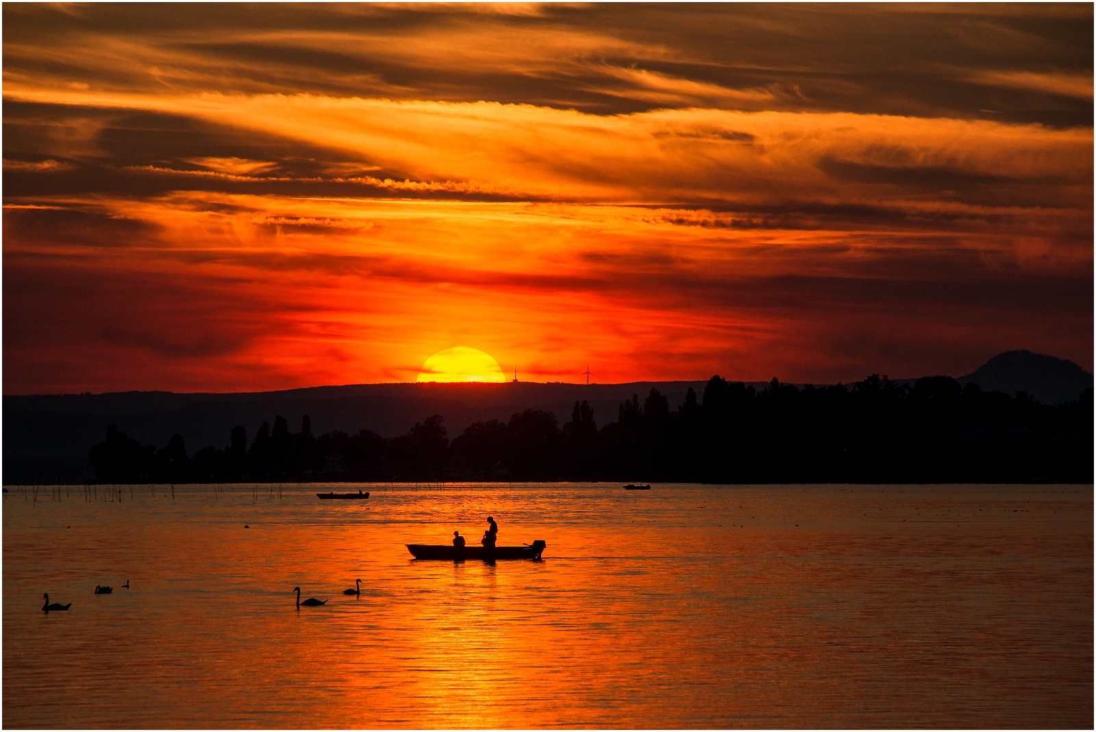 Abendstimmung am Untersee