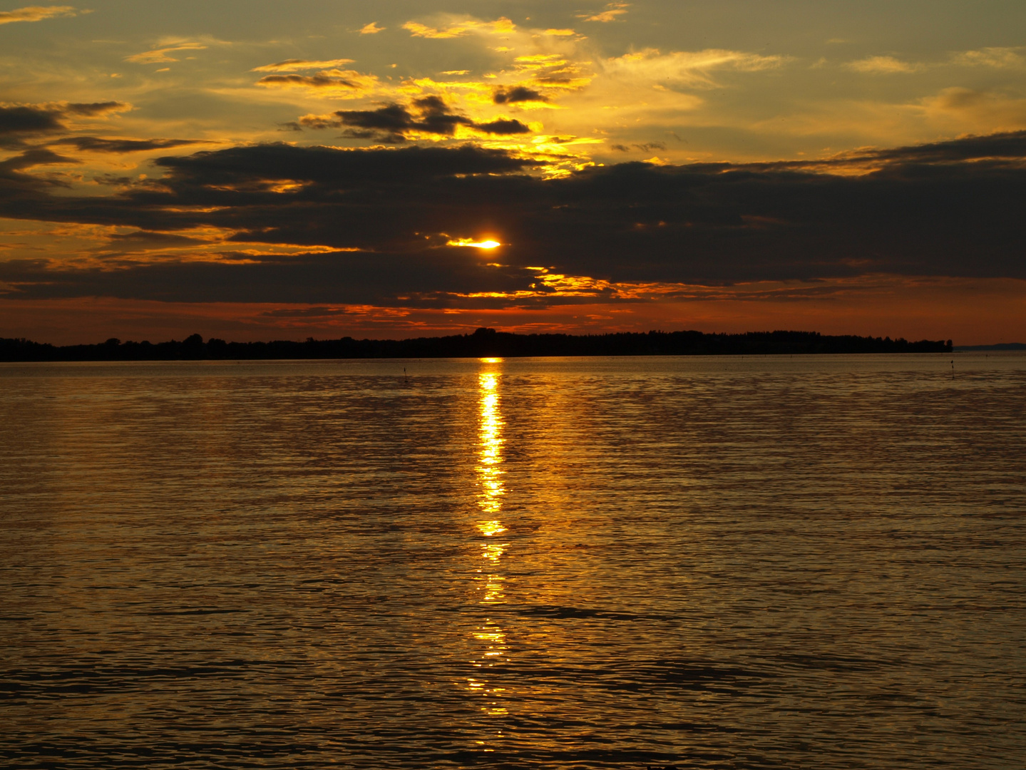 Abendstimmung am Vättern-See (Schweden)