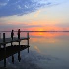 Abendstimmung am Veluwemeer