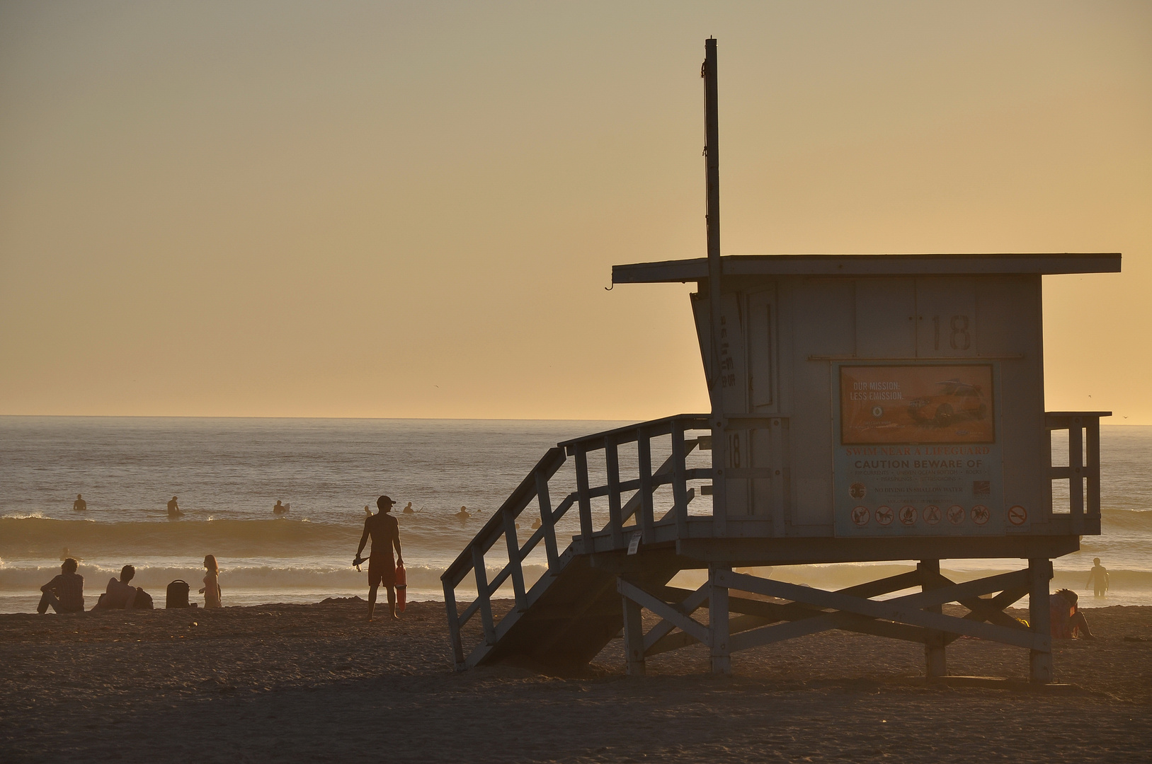 Abendstimmung am Venice Beach