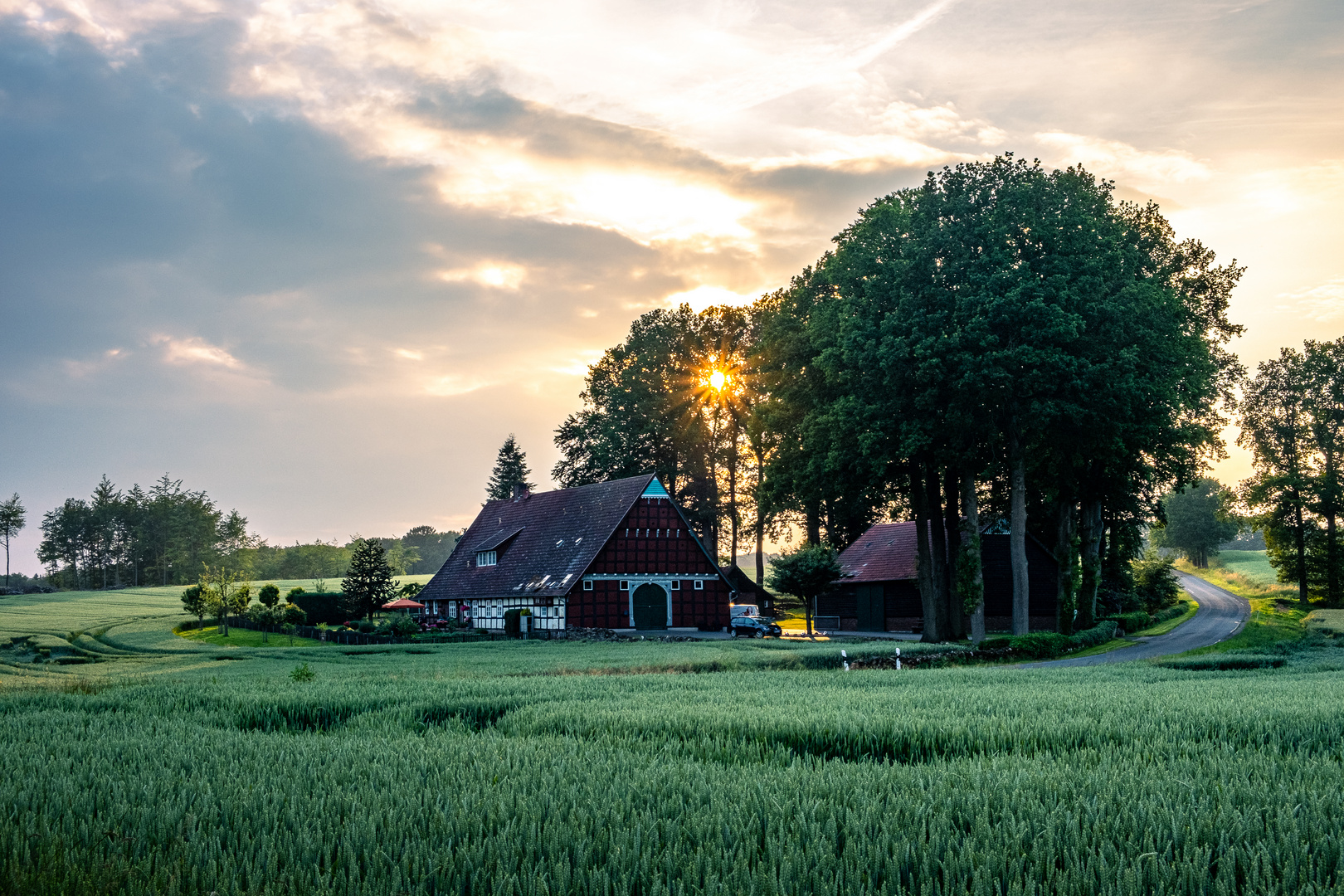 Abendstimmung am Venner Berg