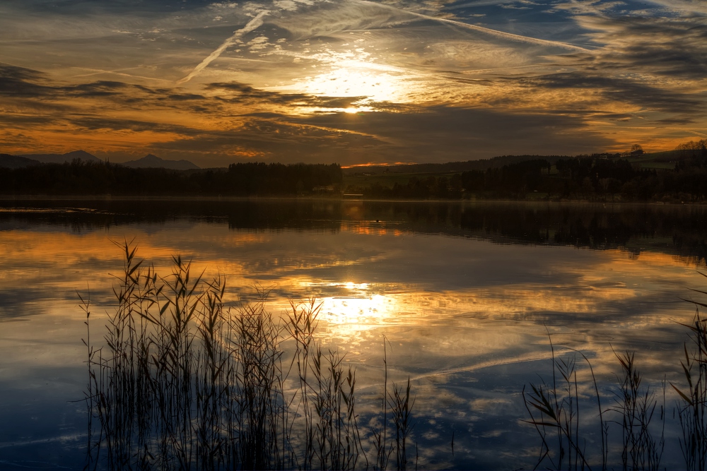 Abendstimmung am Waginger See