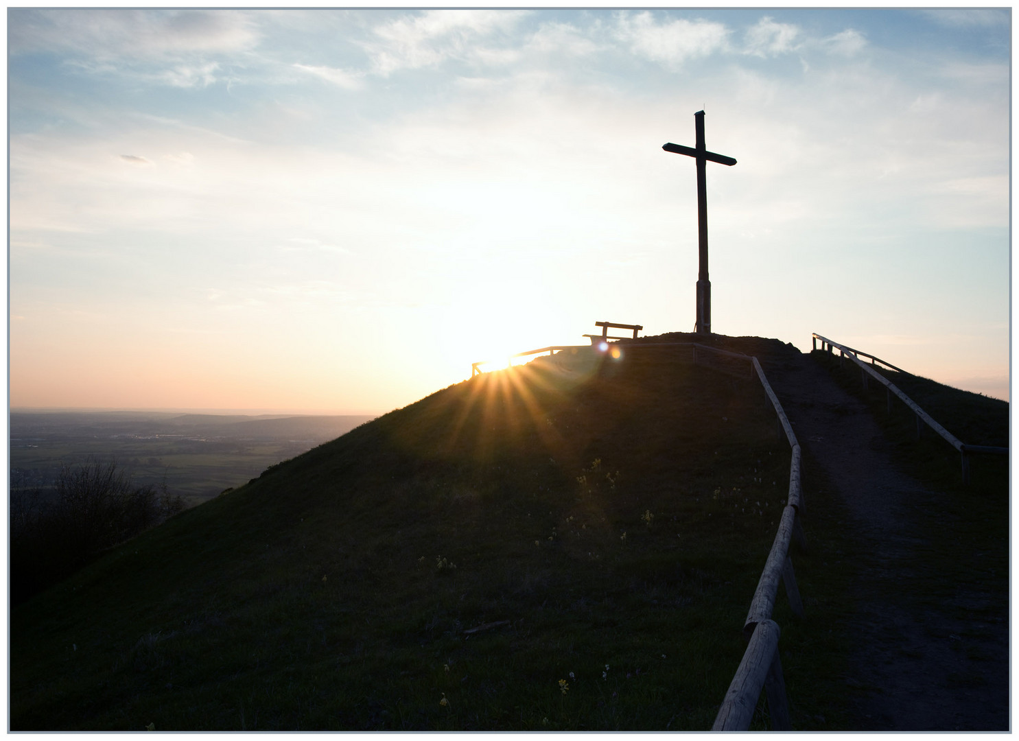 Abendstimmung am Walberla